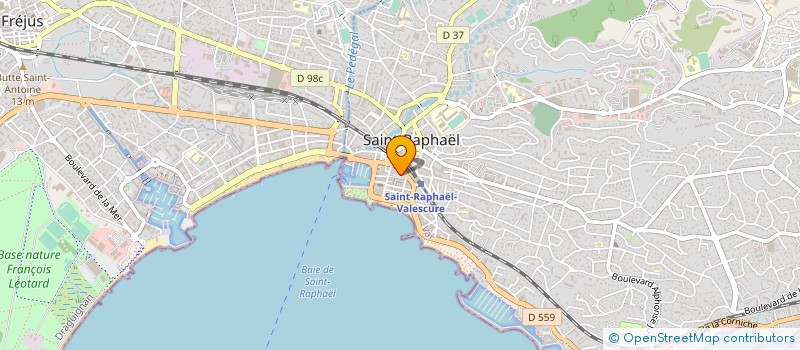 localisation de l'entreprise FRANCK MICHEL SARL à SAINT-RAPHAEL