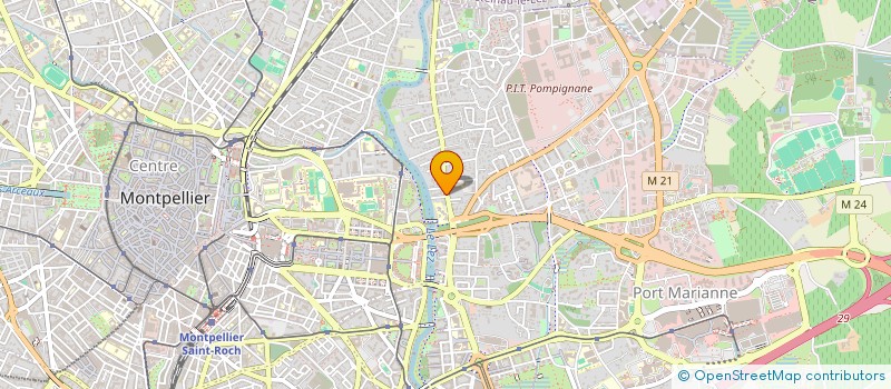 localisation de l'entreprise FRANCK MINELLA IMMOBILIER à MONTPELLIER