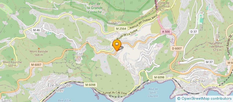 localisation de l'entreprise FRANCK MOROTTI CONSTRUCTIONS  EZE