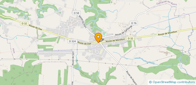 localisation de l'entreprise FRANCK PONS  HINX