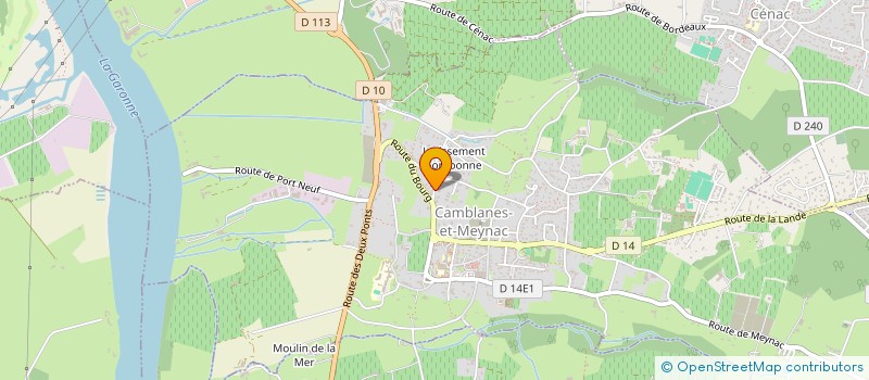 localisation de l'entreprise FRANCK PRUVOST CONSULTING  CAMBLANES-ET-MEYNAC