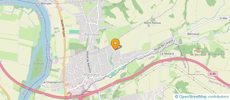 localisation de l'entreprise FRANCK ROPOSTE PATRIMOINE  MASSIEUX