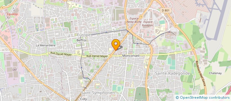 localisation de l'entreprise FRANCK TEI  SAINT-CYR-SUR-LOIRE