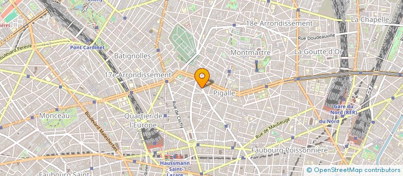 localisation de l'entreprise FRANCK VIDEO à PARIS