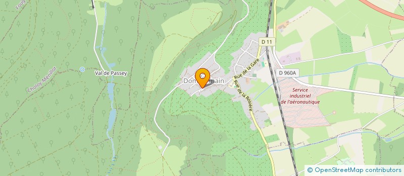 localisation de l'entreprise FRANCKLEIN IMMO  DOMGERMAIN