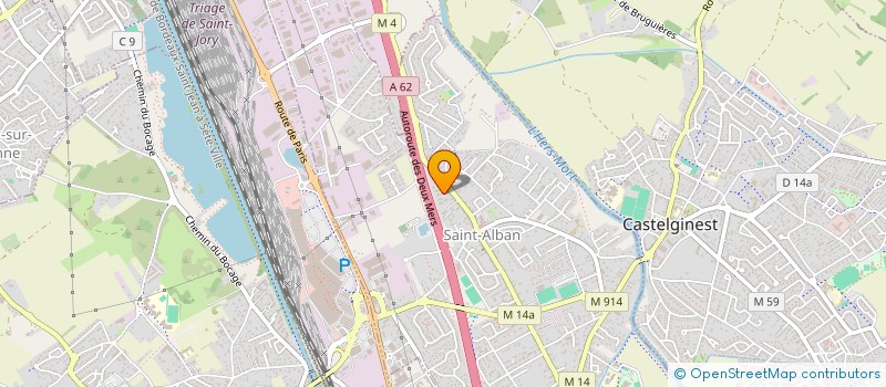 localisation de l'entreprise FRANCKLIM  SAINT-ALBAN