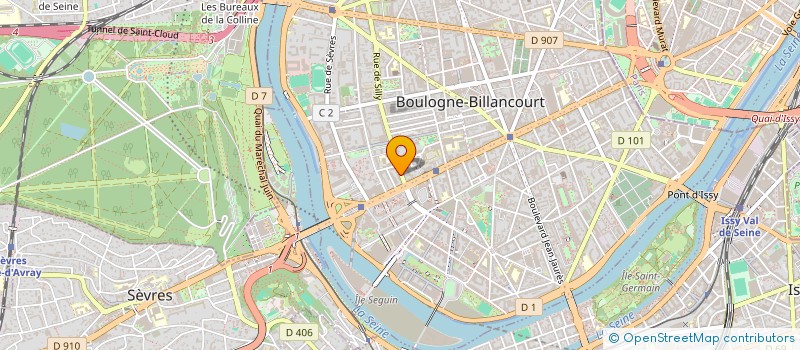 localisation de l'entreprise FRANCKY'S FAST FOOD à BOULOGNE-BILLANCOURT