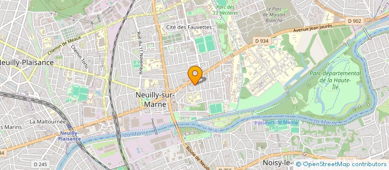 localisation de l'entreprise FRANCKY TRANSPORTS à NEUILLY-SUR-MARNE