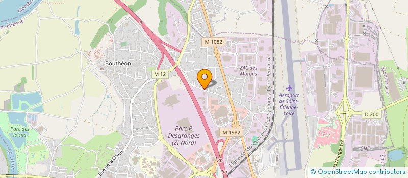 localisation de l'entreprise FRANCKYFAMILY  ANDREZIEUX-BOUTHEON