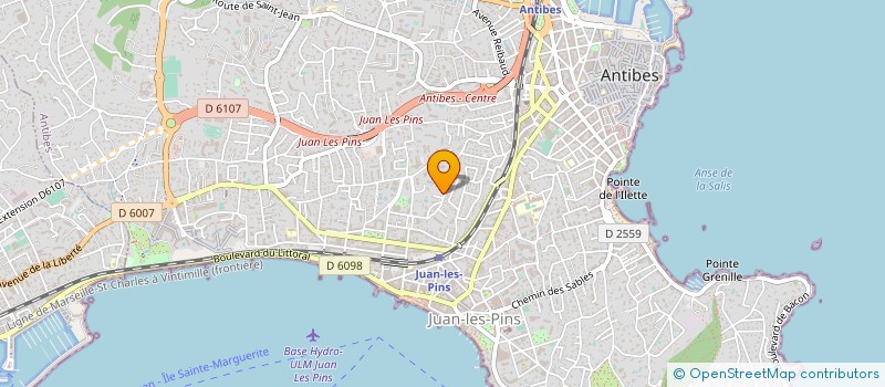 localisation de l'entreprise FRANCO à ANTIBES