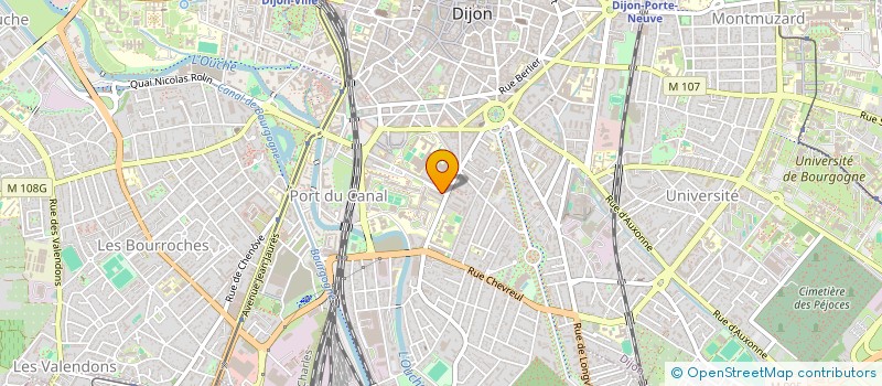 localisation de l'entreprise FRANCO 52  DIJON