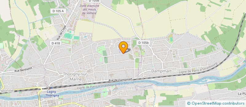 localisation de l'entreprise FRANCO  VAIRES-SUR-MARNE