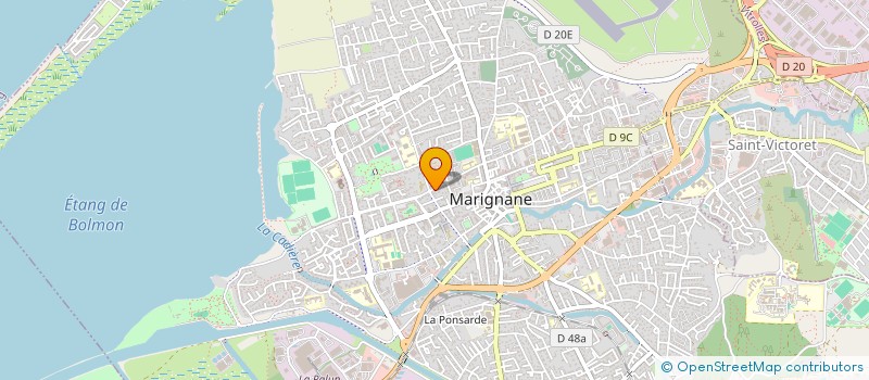 localisation de l'entreprise FRANCO ALGERIENNE DE TRAVAUX PUBLICS à MARIGNANE