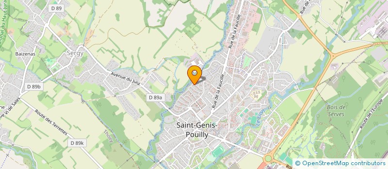 localisation de l'entreprise FRANCO-AMERICAN ALLIANCE à SAINT-GENIS-POUILLY