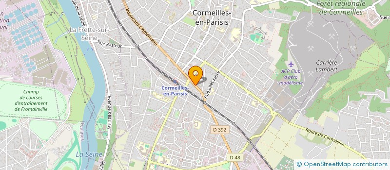 localisation de l'entreprise FRANCO AUTO  CORMEILLES-EN-PARISIS