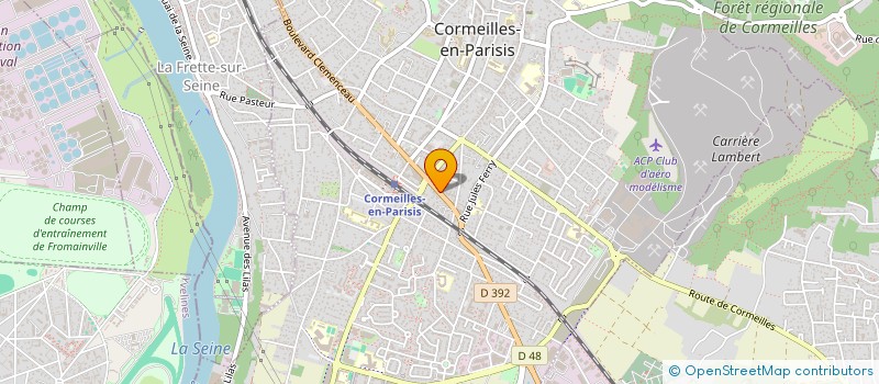 localisation de l'entreprise FRANCO AUTO2  CORMEILLES-EN-PARISIS