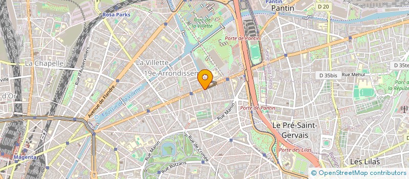 localisation de l'entreprise FRANCO CANADIENNE TRAVAUX AMENAGEMENTS à PARIS