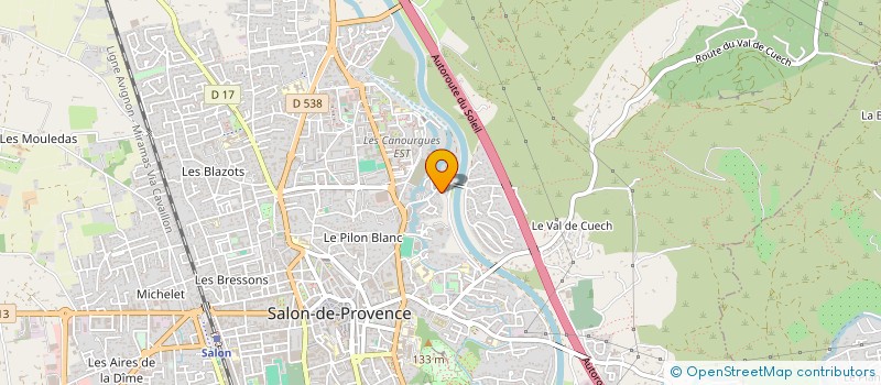 localisation de l'entreprise FRANCO FININVEST  SALON-DE-PROVENCE