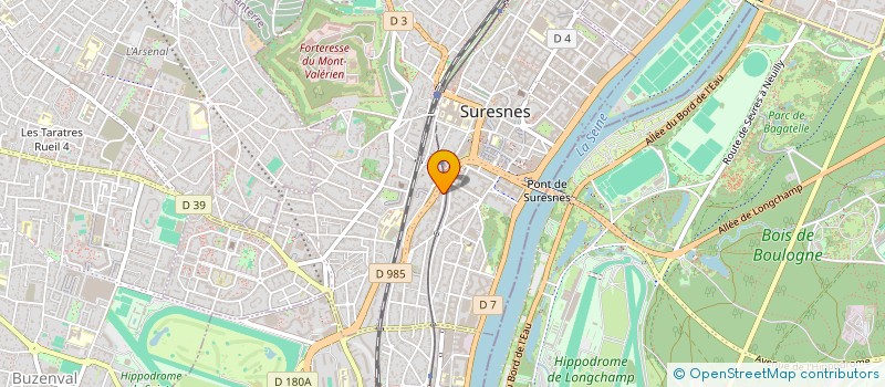 localisation de l'entreprise FRANCO ITALIENNE à SURESNES