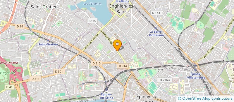 localisation de l'entreprise FRANCO LEO à EPINAY-SUR-SEINE