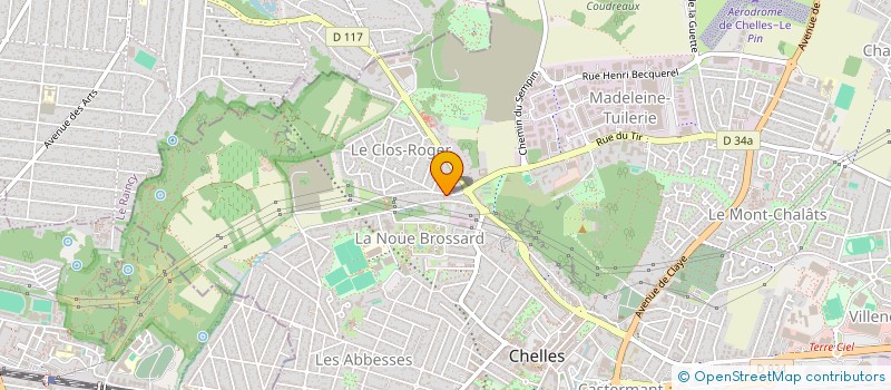localisation de l'entreprise FRANCO MARTINS à VILLEVAUDE