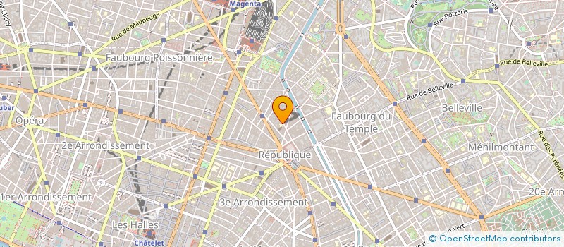 localisation de l'entreprise FRANCO PERSANNE  PARIS