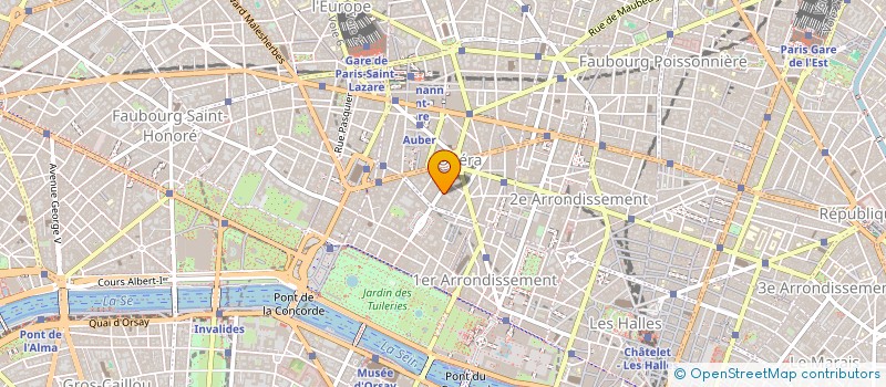 localisation de l'entreprise FRANCO POLONAISE DISTRIBUTION à PARIS