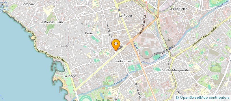 localisation de l'entreprise FRANCO-SUISSE DE PROTECTION à MARSEILLE
