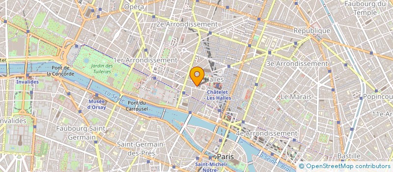 localisation de l'entreprise FRANCO TOURS  PARIS