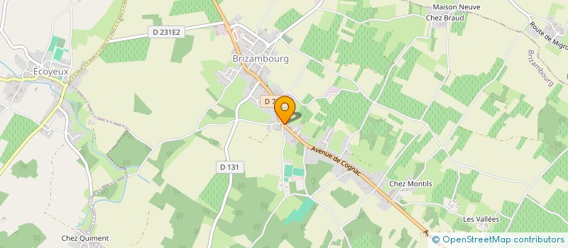 localisation de l'entreprise FRANCOFONIE à BRIZAMBOURG