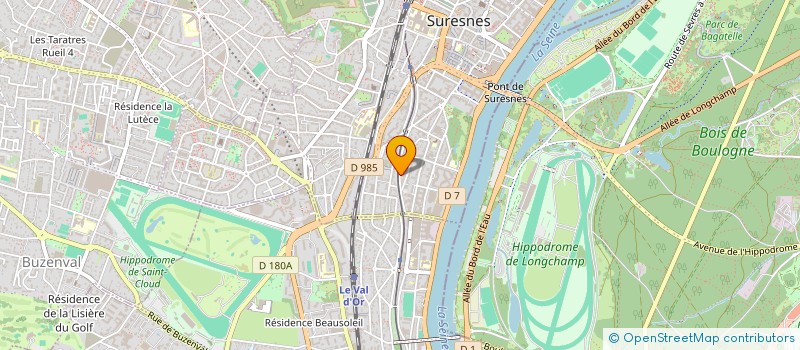 localisation de l'entreprise FRANCOIS 1ER à SURESNES