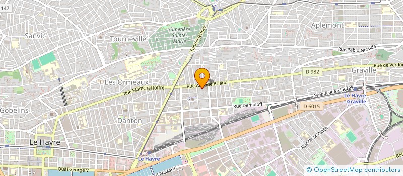 localisation de l'entreprise FRANCOIS 1ER LE HAVRE DE GRACE  LE HAVRE