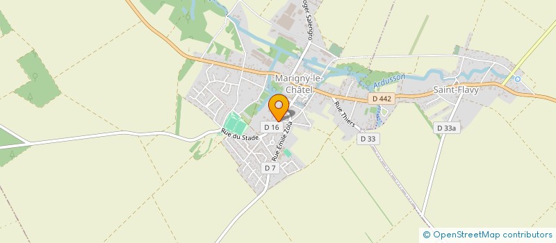 localisation de l'entreprise FRANCOIS à MARIGNY-LE-CHATEL