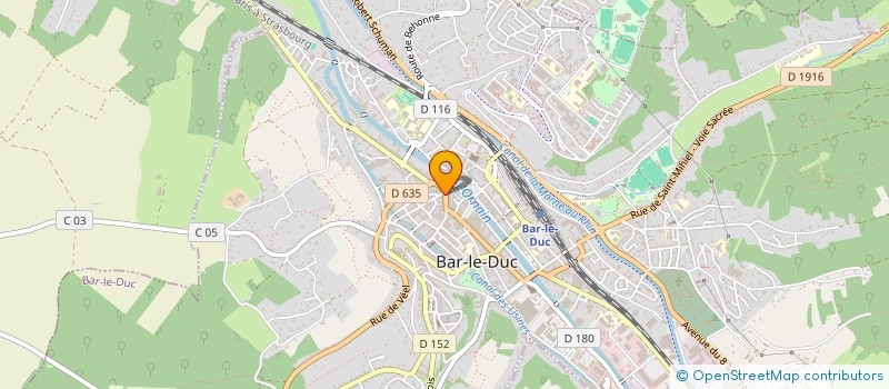 localisation de l'entreprise FRANCOIS à BAR-LE-DUC