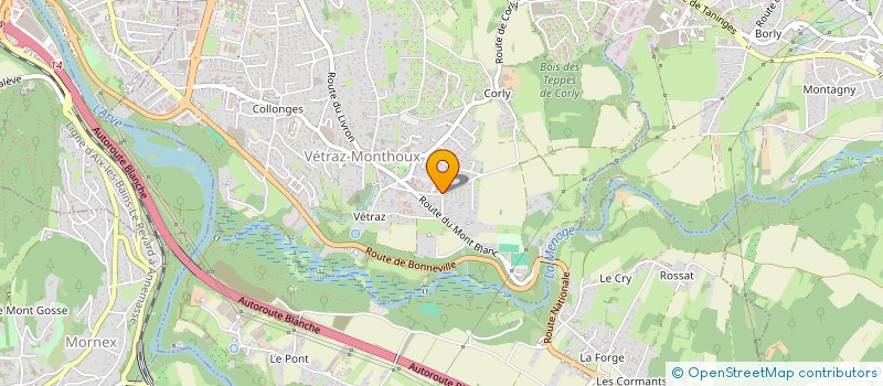 localisation de l'entreprise FRANCOIS  VETRAZ-MONTHOUX