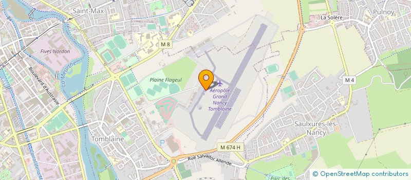 localisation de l'entreprise FRANCOIS AIR SERVICE  TOMBLAINE