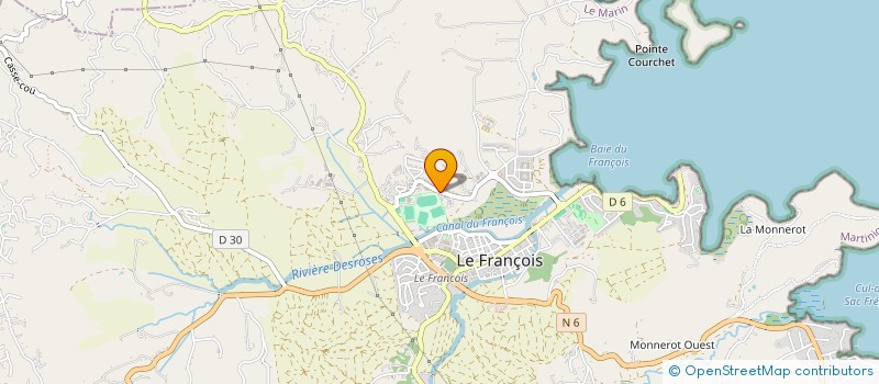 localisation de l'entreprise FRANCOIS AUTO TEST à LE FRANCOIS
