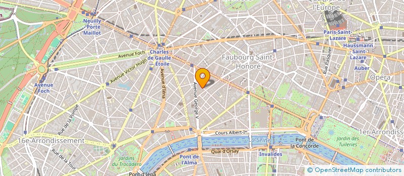 localisation de l'entreprise FRANCOIS BAYLION AVOCAT  PARIS