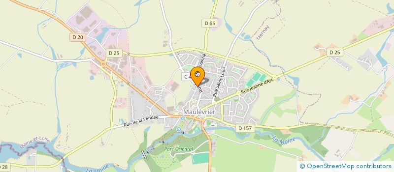 localisation de l'entreprise FRANCOIS BODET  MAULEVRIER