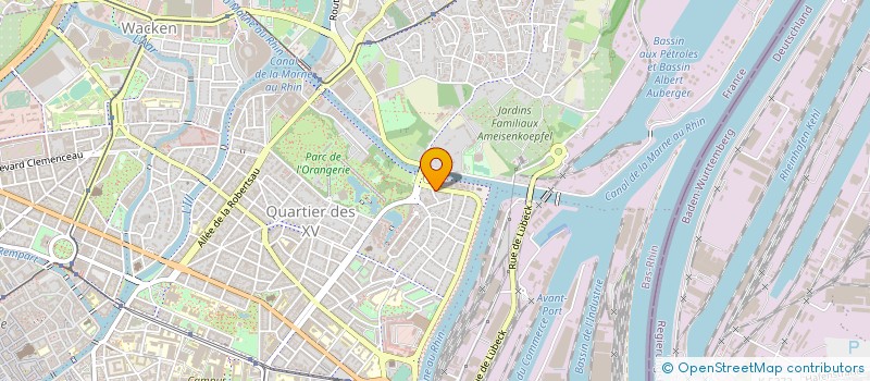 localisation de l'entreprise FRANCOIS BOEHRER  STRASBOURG