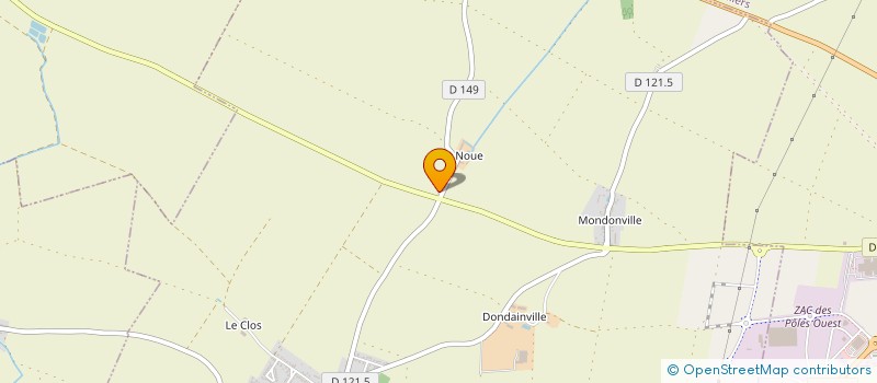 localisation de l'entreprise FRANCOIS BONNET SERVICES à FRESNAY-LE-GILMERT