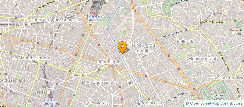 localisation de l'entreprise FRANCOIS BOULANGER CONSEIL  PARIS