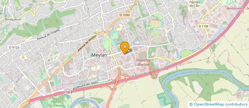 localisation de l'entreprise FRANCOIS BRANCHET à MEYLAN