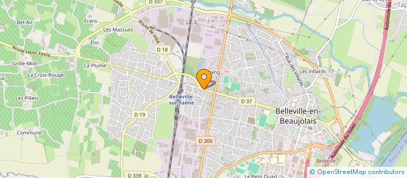 localisation de l'entreprise FRANCOIS CHAMBE CONSEIL FORMATION à SAINT JEAN D'ARDIERES