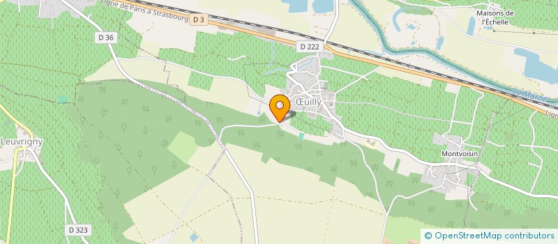 localisation de l'entreprise FRANCOIS CHAUMONT  UILLY