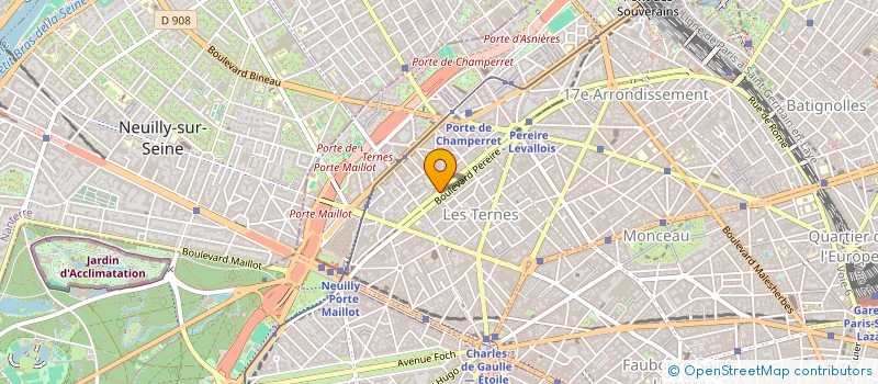 localisation de l'entreprise FRANCOIS CREATION  PARIS