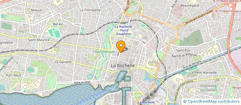 localisation de l'entreprise FRANCOIS D ALGUES SARL à LA ROCHELLE