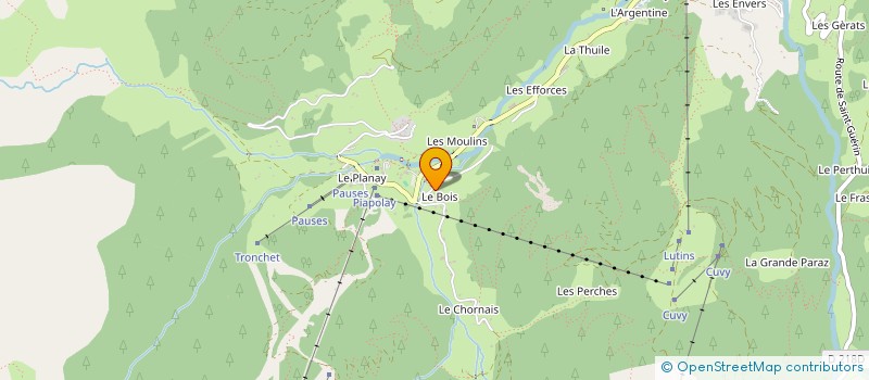 localisation de l'entreprise FRANCOIS D'HAENE à BEAUFORT