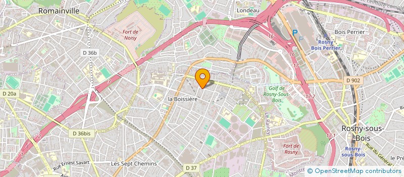 localisation de l'entreprise FRANCOIS DECRUCK SONORISATION à MONTREUIL