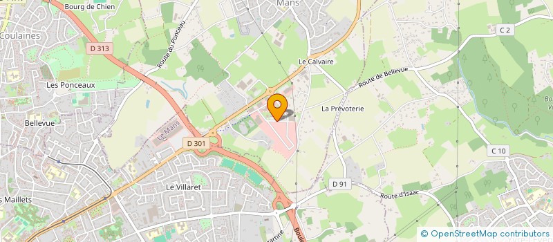 localisation de l'entreprise FRANCOIS DESILE  SARGE-LES-LE-MANS